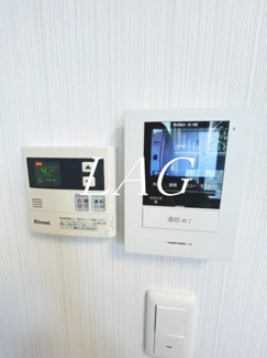 【セキュリティ】 | テラス針ヶ谷 | モニター付きインターフォンです。