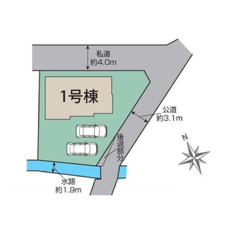 【区画図】 | ご家族様のプライベート空間が確保できる素敵な間取りです。また敷地ゆったりですので、おうち時間を楽しむのにもぴったりですね♪
