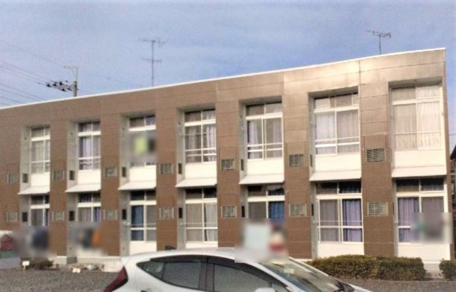 レオパレスおおとりの外観|落ち着いた雰囲気の外観です