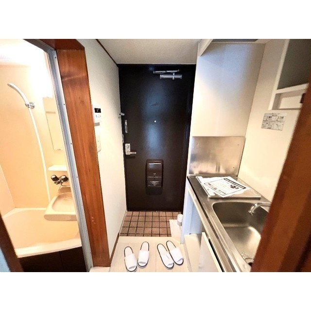 テラス大成の玄関|明るい玄関です