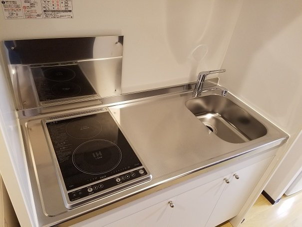 クレイノエスペランザのキッチン|コンロの仕様が異なる場合があります