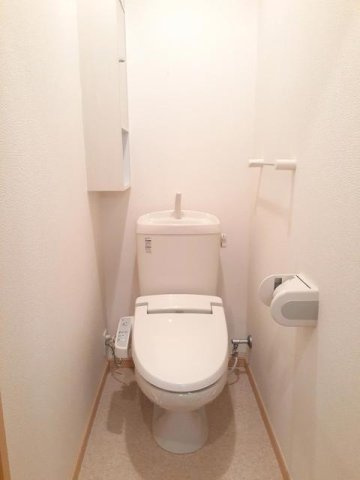 クラベジーナのトイレ|シンプルで使いやすいトイレです