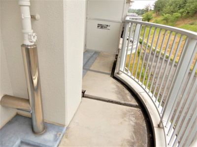 【バルコニー】 | ビレッジハウス中田南2号棟
