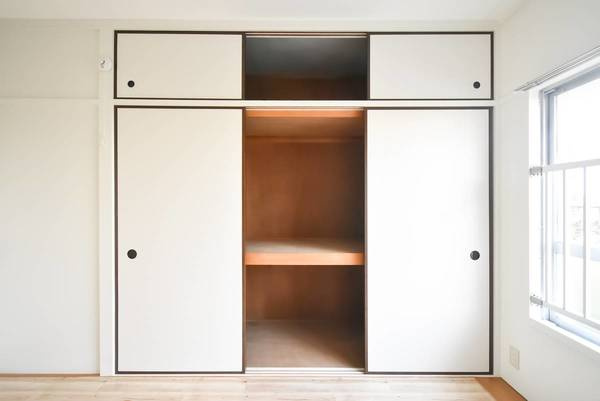 ビレッジハウスなかのめ1号棟の収納|ビレッジハウスの同一物件・同一タイプの間取りの写真です