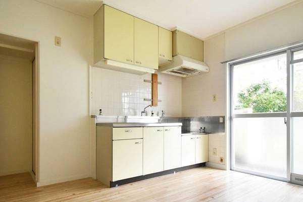 ビレッジハウスなかのめ1号棟のキッチン|ビレッジハウスの同一物件・同一タイプの間取りの写真です