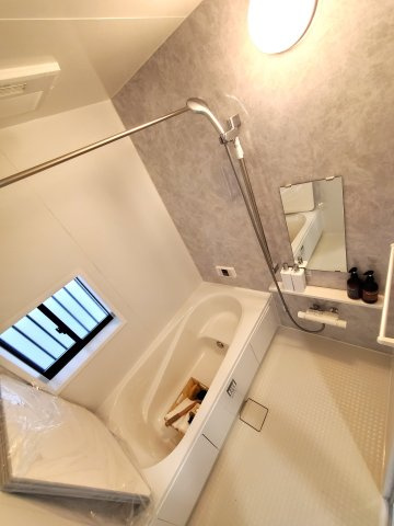 吉川市　道庭1丁目　新築戸建　全2棟の浴室|施工例です