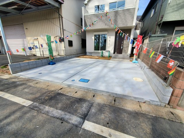 吉川市　道庭1丁目　新築戸建　全2棟の浴室|施工例です