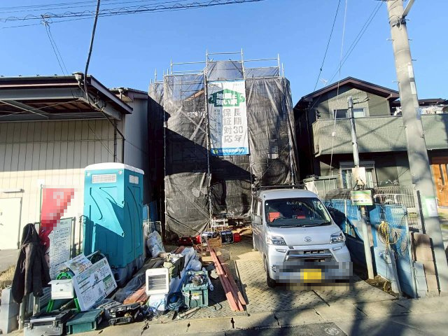 吉川市　道庭1丁目　新築戸建　全2棟の外観|外観です