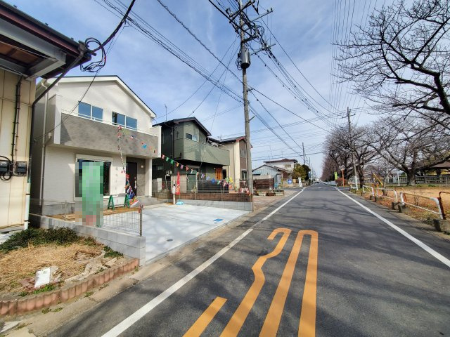 吉川市　道庭1丁目　新築戸建　全2棟の外観|外観です