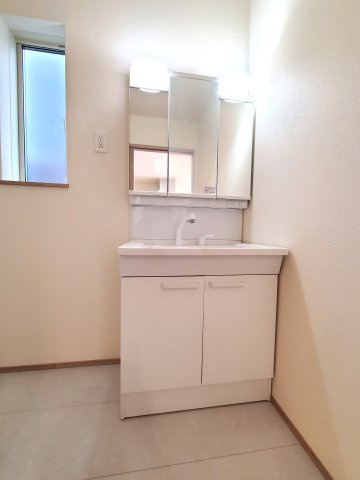 吉川市　道庭1丁目　新築戸建　全2棟の居間・リビング|施工例です