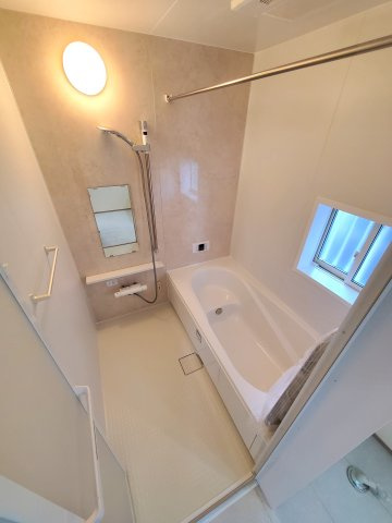 吉川市　道庭1丁目　新築戸建　全2棟の居間・リビング|施工例です