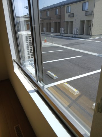 ステラート水沢のバルコニー