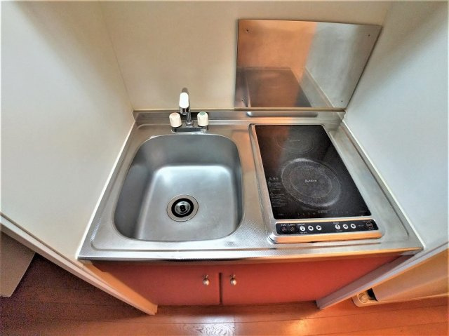 レオパレスエクセル中里のキッチン|お料理しやすいキッチンです