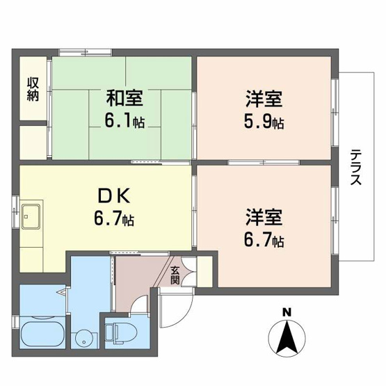 【間取り】 | シャーメゾンくすの木