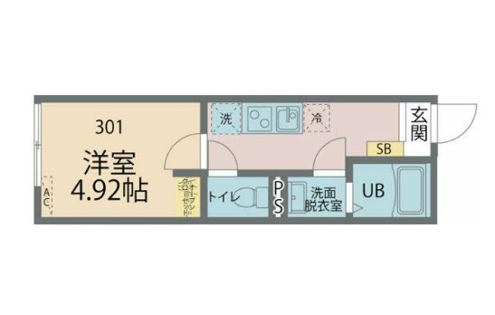 カインドネス小岩の間取り