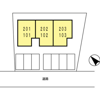 【区画図】 | ボヌールＭ