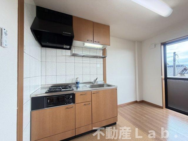 ハイツルーエンのキッチン