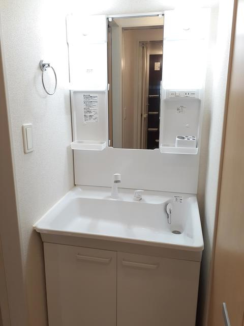 ハッピーメゾンⅤ　Ｂの洗面所|洗面所