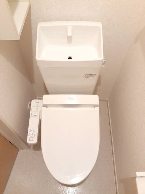 ハッピーメゾンⅤ　Ｂのトイレ|トイレ