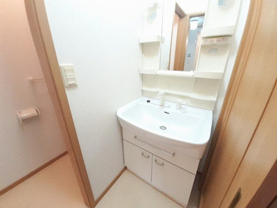 【洗面所】 | ソレイユ白浜南 | 脱衣スペースもあります