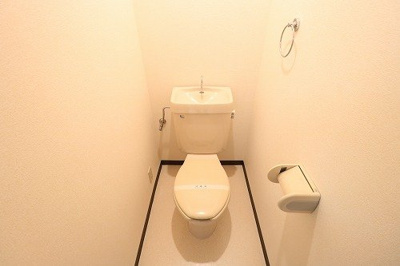 【トイレ】 | コーポ寒田 | シンプルで使いやすいトイレです