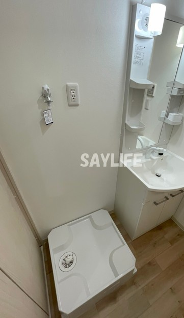 フェリシアーク加美の洗面所