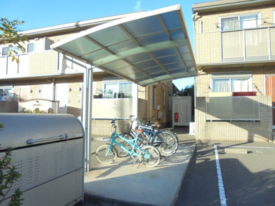 【その他共用部分】 | プランドール　Ａ | 屋根付き駐輪場