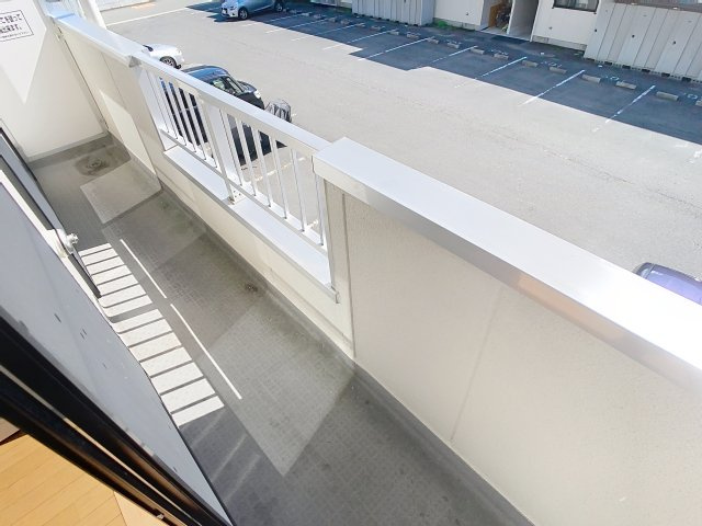 ピュアタウンAのバルコニー