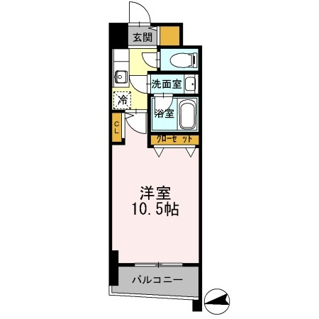 【間取り】 | カスタリアタワー肥後橋