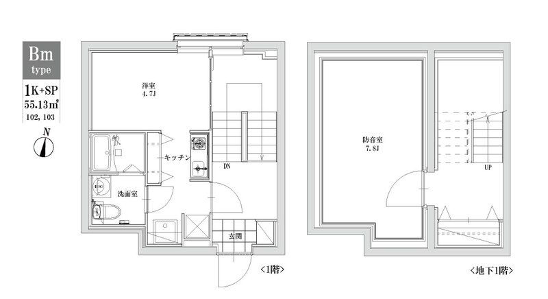LEGALAND+江古田 の間取り