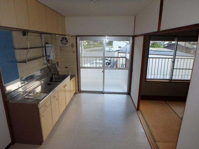 S0035R　蓮台寺コーポの居間・リビング