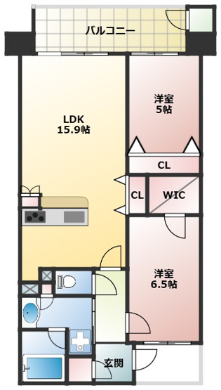【間取り】 | パークナードライカムシティ