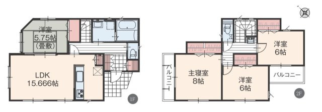 【間取り】 | 4LDKはリビングダイニングキッチンと4つの居室がある間取りで、大家族や二世帯住宅に最適。広々としたリビングで家族団らんを楽しみ、個室でプライベートな時間も確保でき、快適な生活を送ることができますよ。