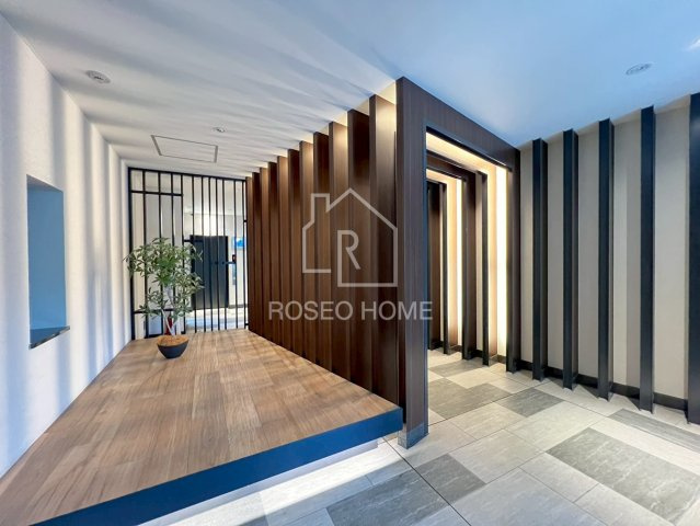 アジュールコート福島のロビー