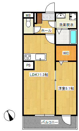 レジデンスノーブルの居間・リビング