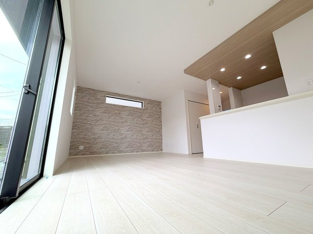 昭島市福島町3丁目　新築戸建　全3棟の居間・リビング