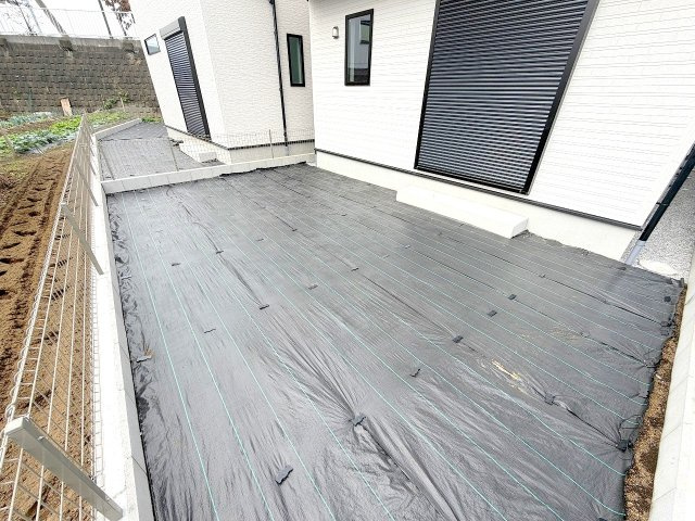 昭島市福島町3丁目　新築戸建　全3棟の庭