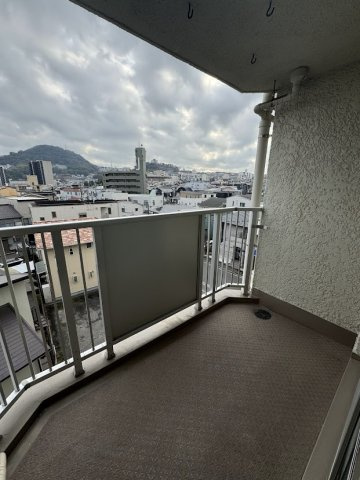 ダイヤコーポ東雲のバルコニー