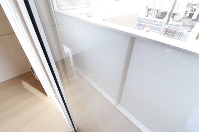 セレスティア小金井中町のバルコニー