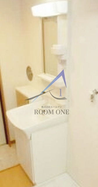 第二アルレ堀之内の洗面所|洗面台です。