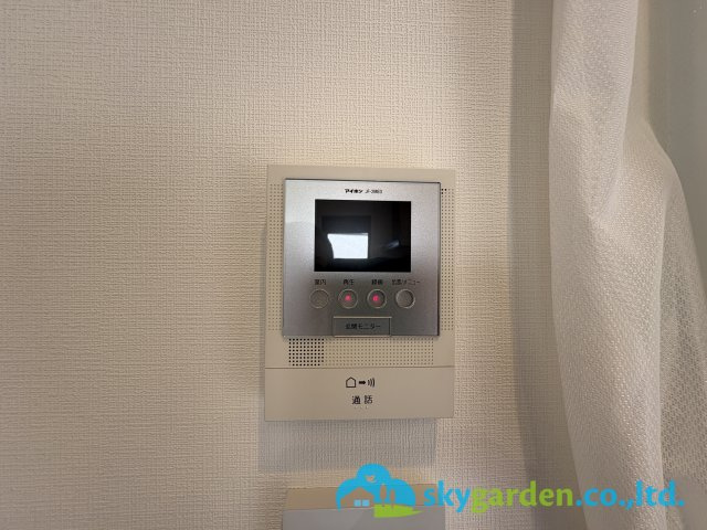 茅ヶ崎市菱沼1丁目　中古戸建のセキュリティ|モニター付きインターホン