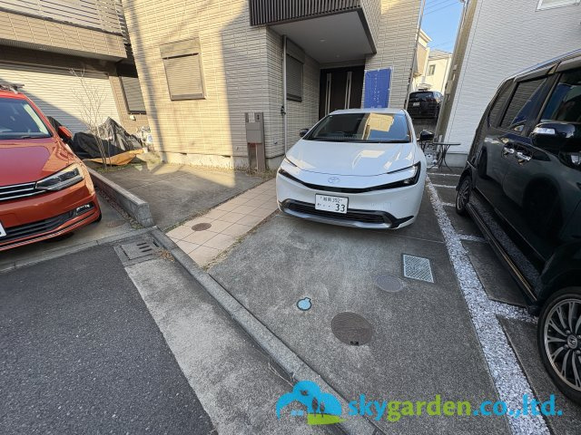 茅ヶ崎市菱沼1丁目　中古戸建の駐車場|駐車場です