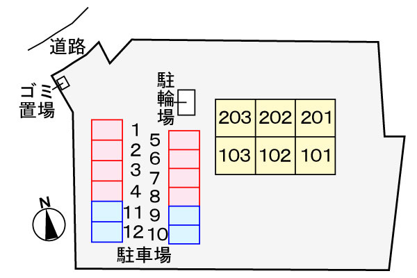 グリーン　フォレストの駐車場|駐車場