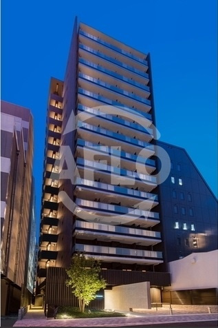 コンフォリア北浜のその他共用部分|コンフォリア北浜　ライトアップ外観