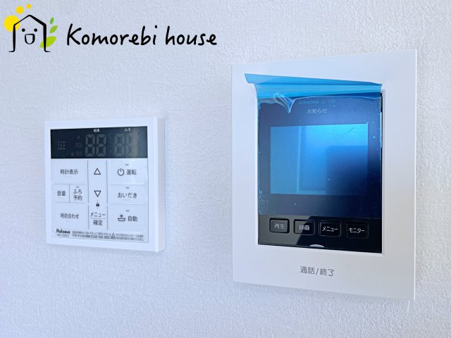 さいたま市大宮区上小町　1期　新築一戸建て　クラフトピット　02の防犯設備|モニター付インターホン・給湯です