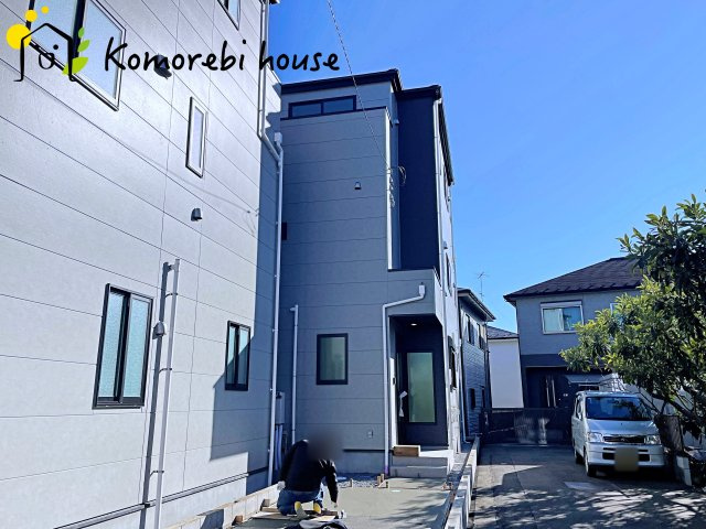 さいたま市大宮区上小町　1期　新築一戸建て　クラフトピット　02の外観|おしゃれな外観です