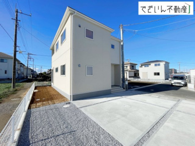 【外観】 | Livele Garden.S鴻巣市松原　新築住宅 | ≪5号棟≫
現地(2025年11月撮影)