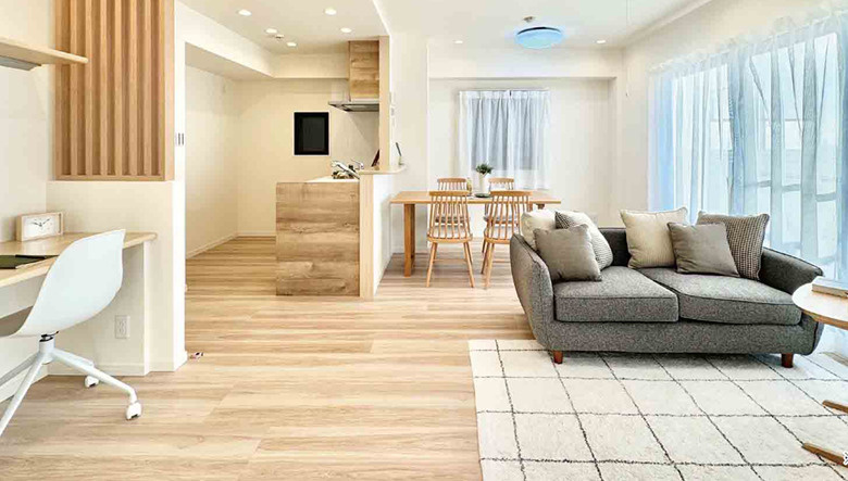 ローズハイツ芦屋の内観：施工例|施工例