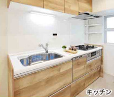 ローズハイツ芦屋のキッチン