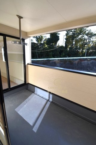 Cradlegarden　 ひたちなか市相金町　第1　4のバルコニー|お部屋から出られるバルコニーです。ちょっと気分転換に外の景色を眺めて深呼吸もいいですね。